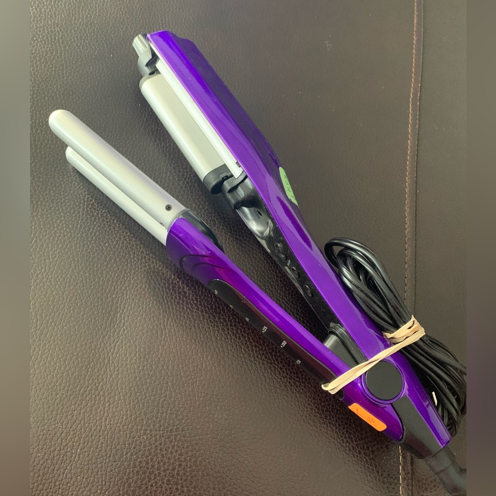 Bed Head Wave We Go Ceramic Adjustable Hair Waver Purple NICE No Box